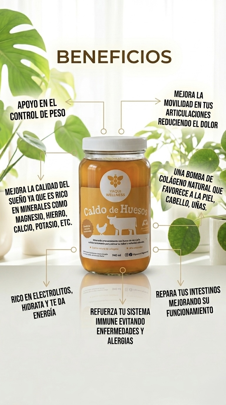 Frasco de Caldo de Huesos Regio Wellness 940ml